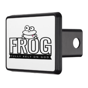 Fully Rely on God Christian Trailer Hitch Cover
