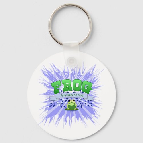 Fully Rely on God Keychain