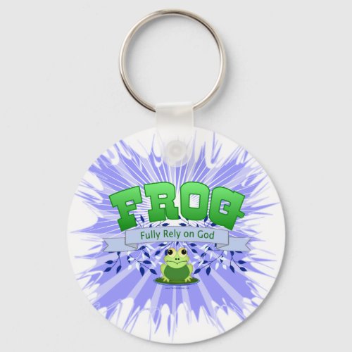 Fully Rely on God Keychain