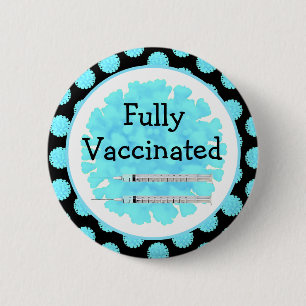 Fully Vaccinated against Covid-19 Button