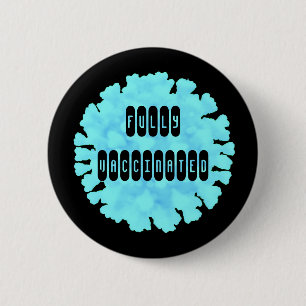 Fully Vaccinated against Covid 19 Button