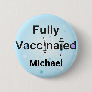 Fully Vaccinated Button
