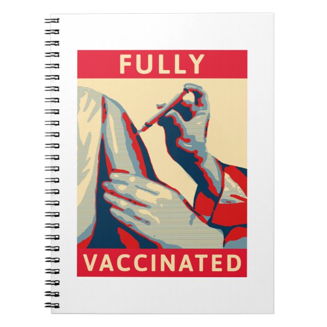 Fully Vaccinated Notebook (Front)