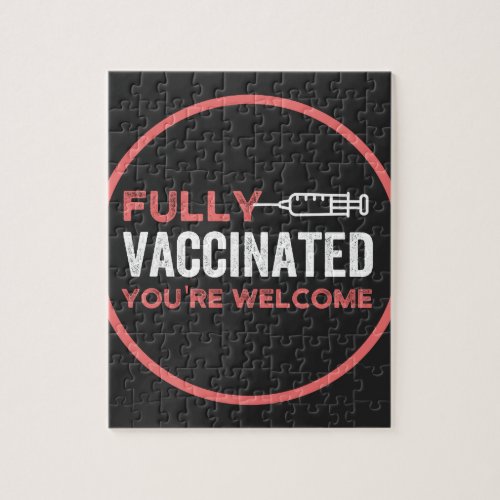 fully vaccinated vaccinated vaccine end IT Jigsaw Puzzle