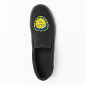 Fully Vaccinated Yellow Sun Patch (On Shoe Tip)