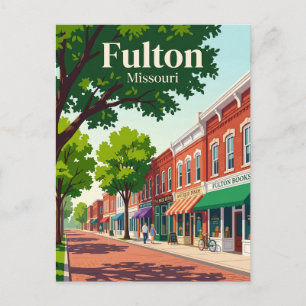 Fulton Missouri Postcard