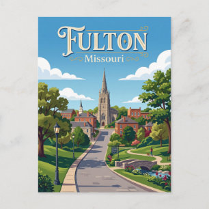 Fulton Missouri Postcard