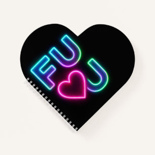 FULU Neon Spiral Notebook