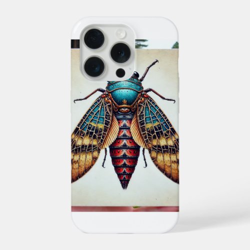 Fulvoclysia Dorsal View 270624IREF108 _ Watercolor iPhone 15 Pro Case