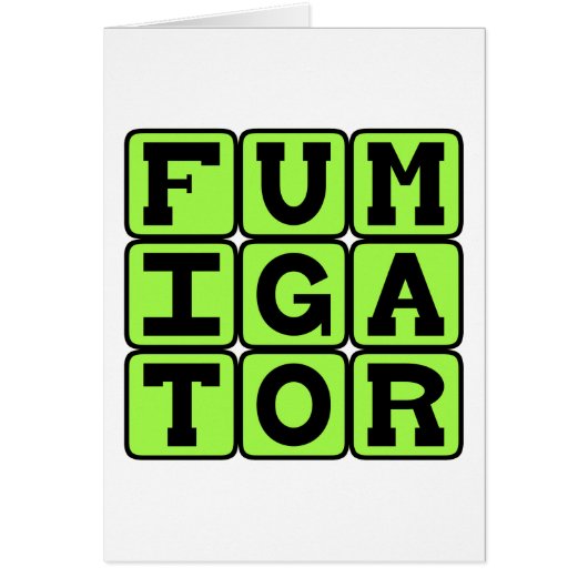 Fumigator, Bug Zapper Cards (Front)