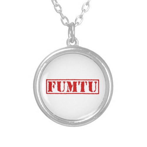 FUMTU SILVER PLATED NECKLACE