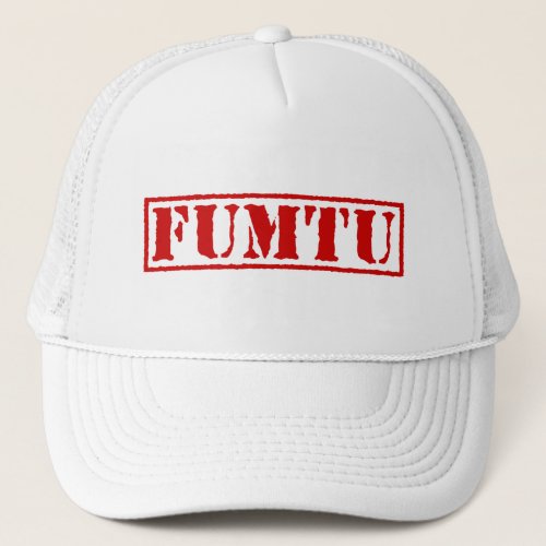 FUMTU TRUCKER HAT