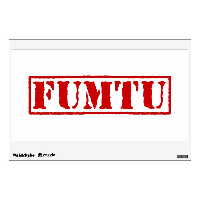 FUMTU WALL DECAL (Front)