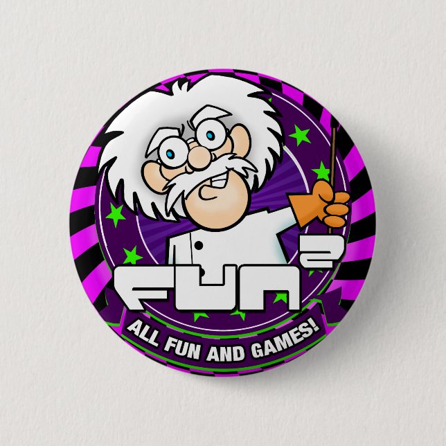 Fun2 Pinback Button (Front)