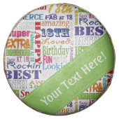 Fun 18th Birthday Party Favors Personalized (Front)