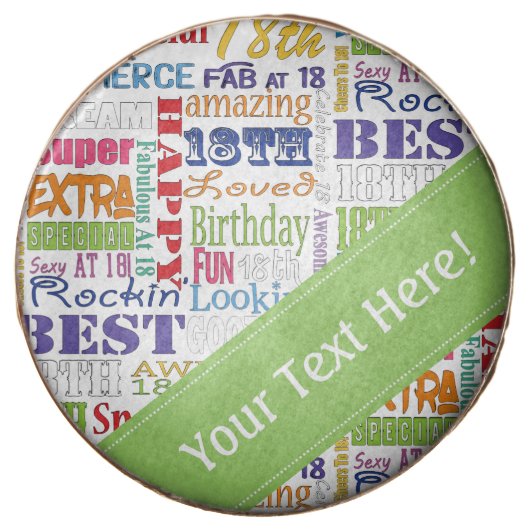 Fun 18th Birthday Party Favors Personalized (Front)