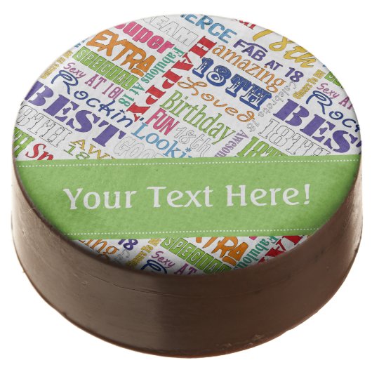 Fun 18th Birthday Party Favors Personalized (Angled)