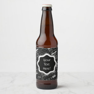 Fun 18th Birthday Party Favors Personalized Beer Bottle Label