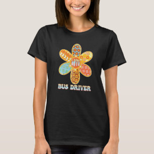 FUN 1st Day Back School Teacher Kid BUS DRIVER RET T-Shirt
