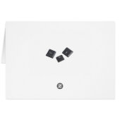 Fun 2020 Year Reboot Computer Keys Blank Inside Cards (Back Horizontal)