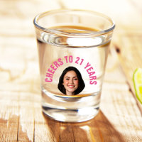 Fun 21st Birthday CUSTOM TEXT Photo