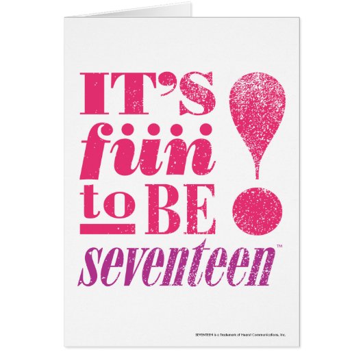 Fun 2 B 17-Magenta Cards (Front)