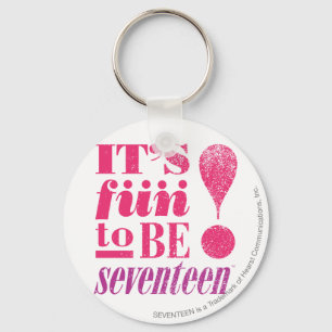 Fun 2 B 17-Magenta Keychain