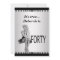 Fun 40th Birthday Party Invitation