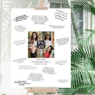 Fun 4 Photo Guest Graduation Signature  Foam Board