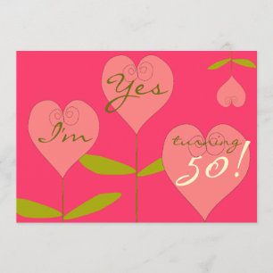 Fun 50th birthday Invitation