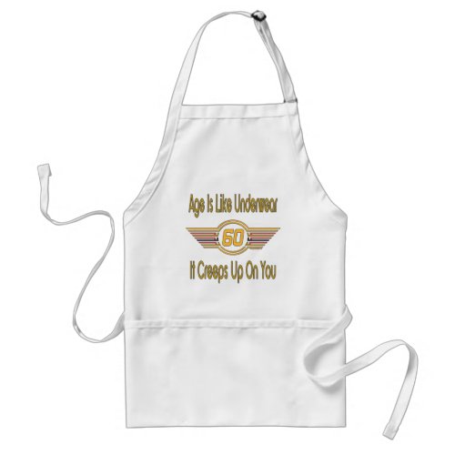 Fun 60th Birthday Gifts Adult Apron