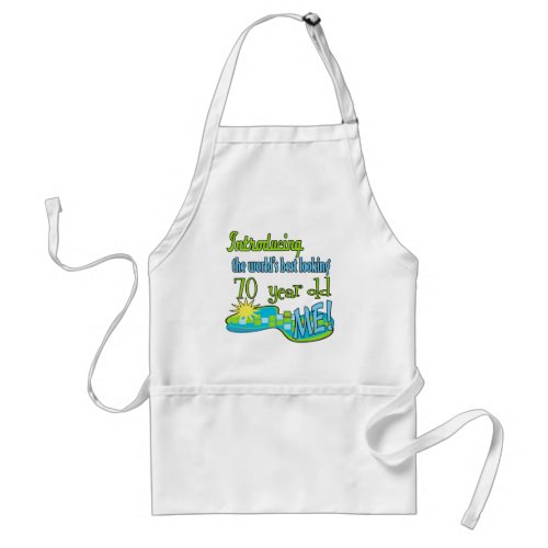 Fun 70th Birthday Gifts Adult Apron