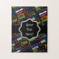 Fun 70th Birthday Party Personalized Monogram