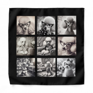 Fun 9 Photo Collage Pictures Bandana