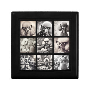 Fun 9 Photo Collage Pictures Jewelry Box