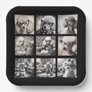 Fun 9 Photo Collage Pictures Paper Plates