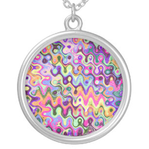 Fun Abstract Art Necklace
