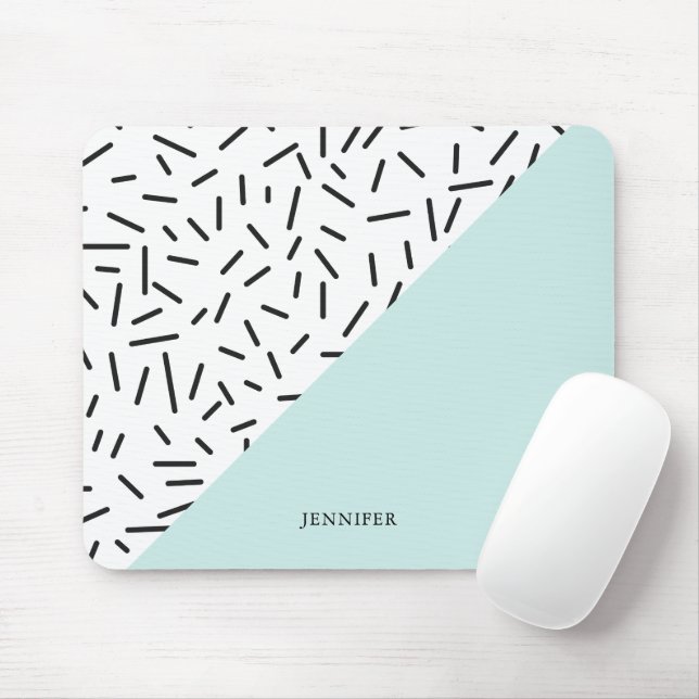 Fun Abstract Pattern Personalized Mouse Pad (With Mouse)