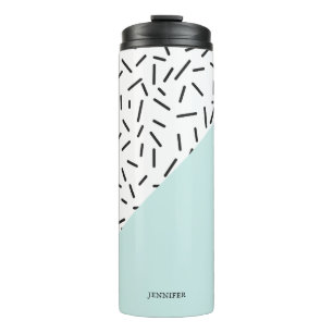 Fun Abstract Pattern Personalized Thermal Tumbler