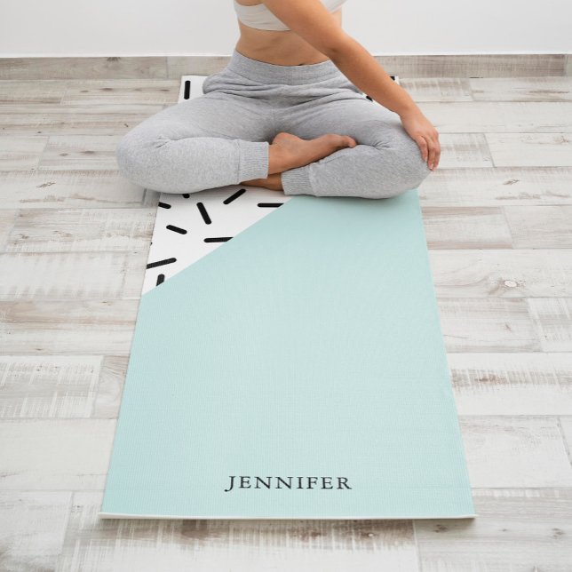 Fun Abstract Pattern Personalized Yoga Mat (Creator Uploaded)