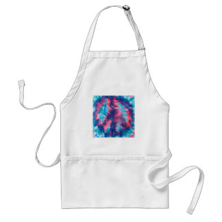 Fun Abstract Pink Purple Blends Peace Sign Aprons