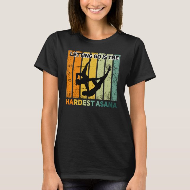 Fun Acroyoga for yoga Namaste fan   T-Shirt (Front)