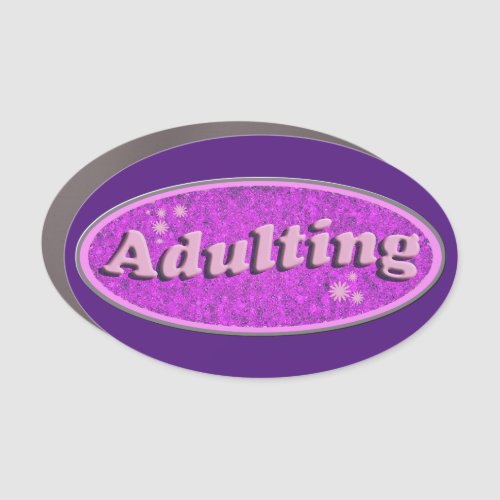 Fun Adulting Slogan Flashback Vintage Decal Style 