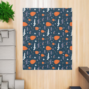 Fun Airplane Kids Room Cute Rug