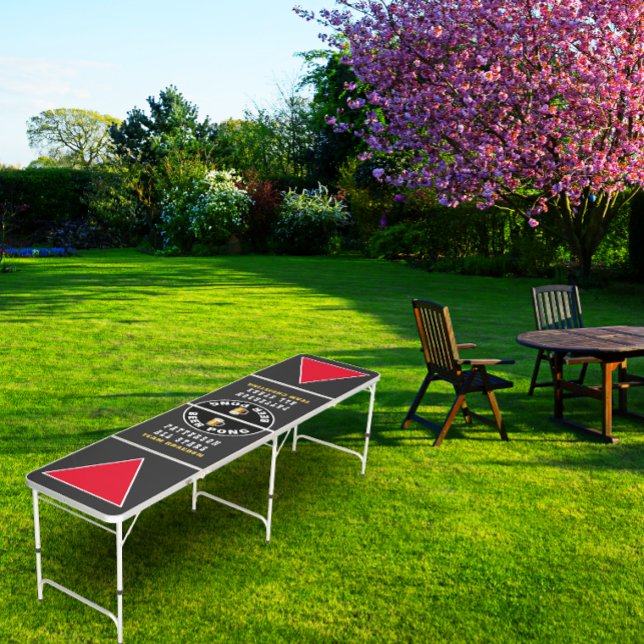 Fun All Stars Custom Beer Pong Table (Wedding beer pong or just a fun party night, this beer pong table is sure to be a hit.)