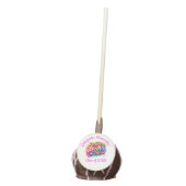 Fun Aloha Tropical Graduation Luau Party Cake Pops (Front)