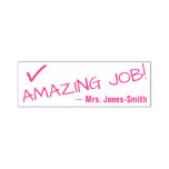 [ Thumbnail: Fun "Amazing Job!" Grading Rubber Stamp ]