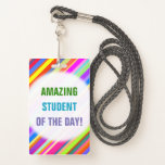 [ Thumbnail: Fun "Amazing Student of The Day!" Badge ]