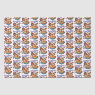 Fun American as Baseball & Apple Pie Tissue Paper