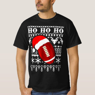 Fun American Football Ugly Christmas Boys XMAS T-Shirt